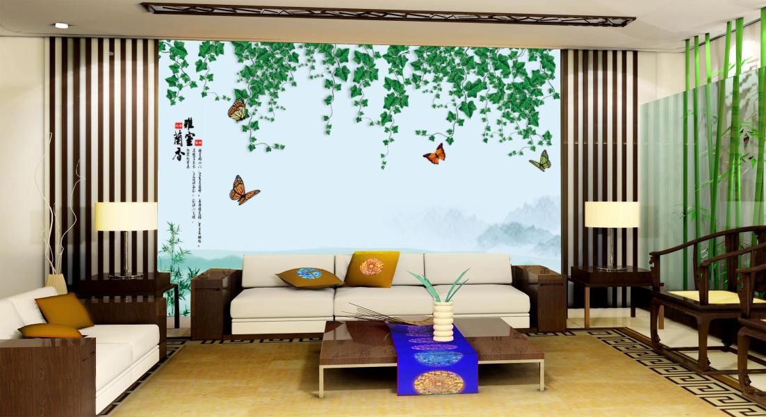背景墙-小清新 