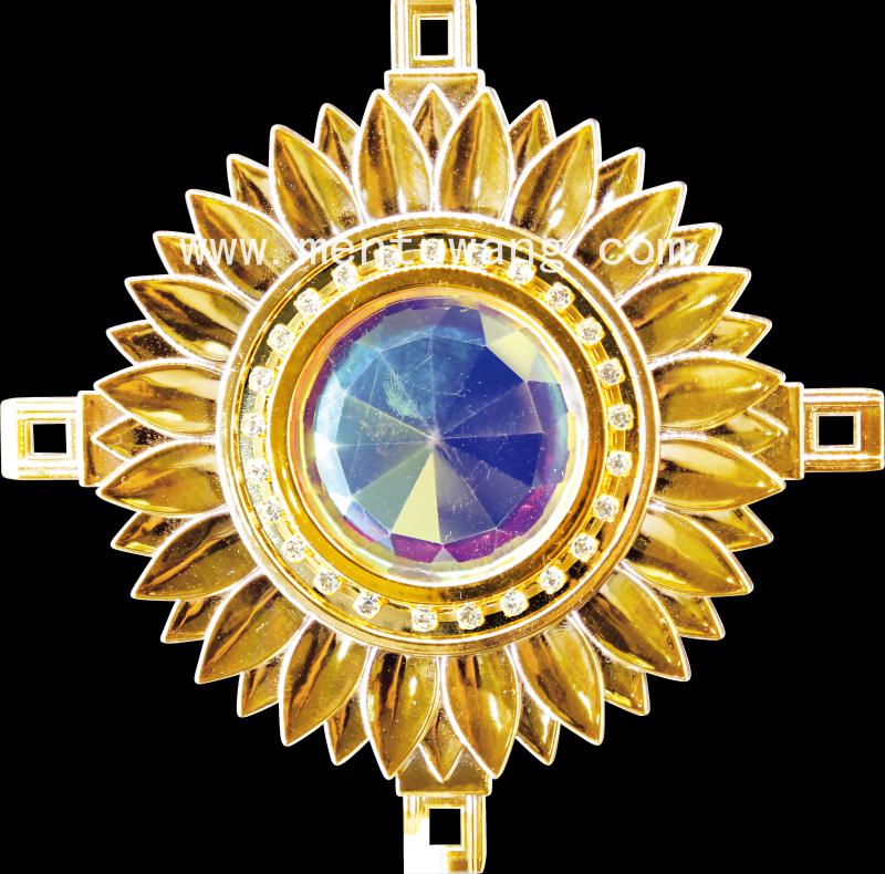 ZJ-008 锌合金花 中空门配花 锌合金花