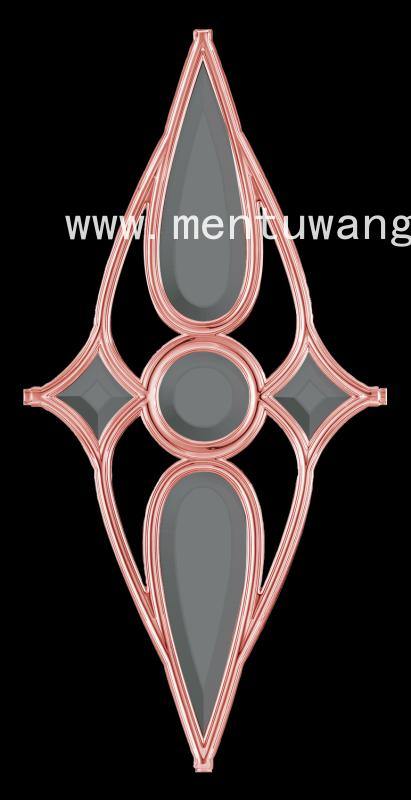 SD-1016 盛达门配 中空门配花 锌合金花