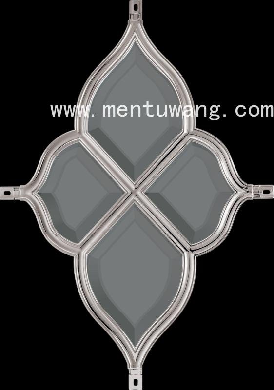 SD-1038 盛达门配 中空门配花 锌合金花
