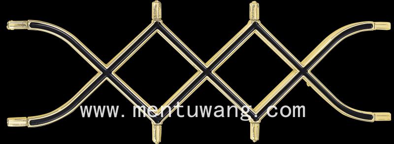 金盾17-Z26-金  金盾门配，门窗饰花，中空门配花，中空门配件，门窗配件，新款饰花