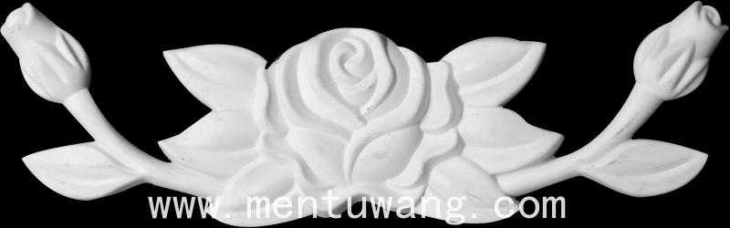 吸塑花009 吸塑花 吸塑花 角花 平面花 塑料花 移门辅料 家具塑料花
