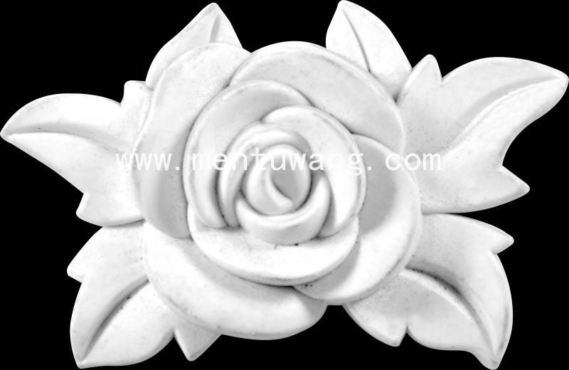 吸塑花023 吸塑花 吸塑花 角花 平面花 塑料花 移门辅料 家具塑料花