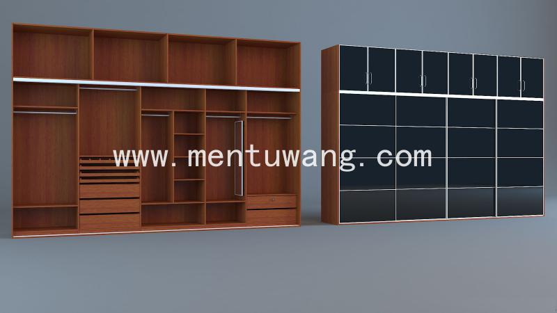 柜体 (8) 包覆,实木 柜体，背景图，整体衣柜