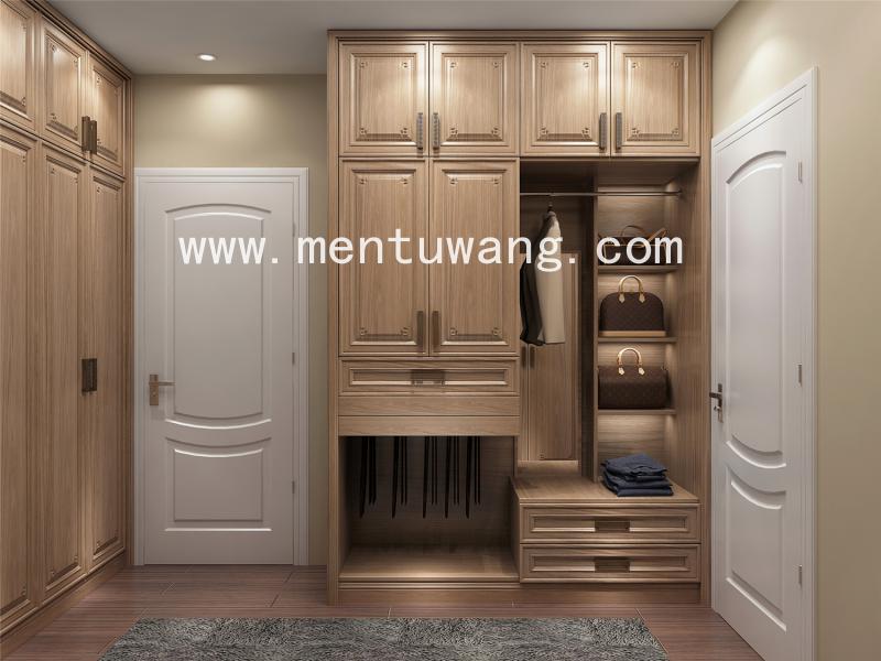 3D06154-衣柜 (3)  衣柜门效果图，整体衣柜门效果图，卧室衣柜效果图，全屋定制效果图，定制家居效果图，高清印刷效果图
